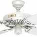 Hunter Fan 23845 Original 52" White Ceiling Fan with Five White Blades - B00TP2WGGK